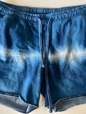 Sun + Stone Blue Tie-Dye Cargo Shorts XXXl